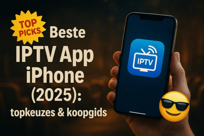 IPTV Apps voor iPhone Vergeleken (2025) – Welke is de Beste Keuze? 9 Beste IPTV App iPhone 2025 – Getest Vergeleken.webp