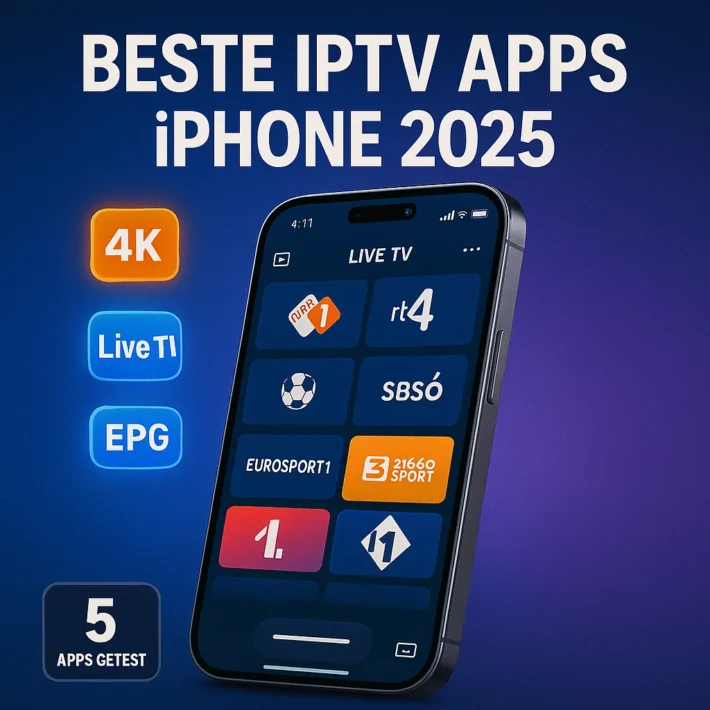 mijn persoonlijke top 5 na het testen 10 Beste IPTV app iPhone mijn persoonlijke top 5 na het testen.webp
