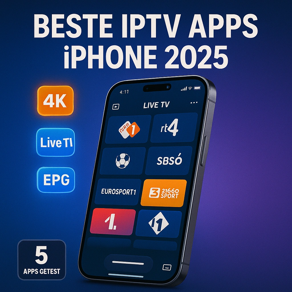 mijn persoonlijke top 5 na het testen 3 Beste IPTV app iPhone mijn persoonlijke top 5 na het testen.webp