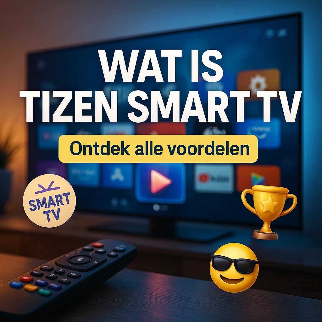 Wat is Tizen Smart TV? Uitleg, functies & voordelen (2025) 5 Wat is Tizen Smart TV Ontdek alle voordelen.webp